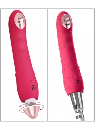 Малиновая насадка на душ с вибрацией Showers to orgasm - 20,1 см. - Orion - купить с доставкой в Новом Уренгое