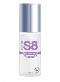 Лубрикант на водной основе S8 Glycerin Free без глицерина - 125 мл. - Stimul8 - купить с доставкой в Новом Уренгое
