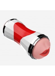 Двусторонний мастурбатор в колбе Power Grip Cup - вагина и ротик - Boys of Toys - в Новом Уренгое купить с доставкой