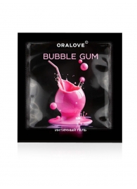 Саше съедобной оральной смазки OraLove с ароматом бабл-гам - 3 гр. - Биоритм - купить с доставкой в Новом Уренгое