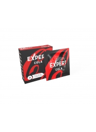 Презервативы с ароматом колы Expert Cola - 3 шт. - Expert - купить с доставкой в Новом Уренгое