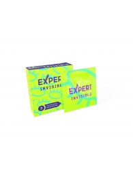 Ультратонкие презервативы Expert Invisible - 3 шт. - Expert - купить с доставкой в Новом Уренгое