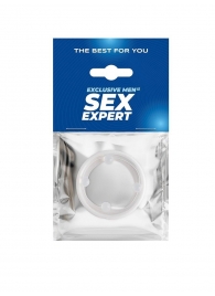 Эрекционное кольцо с 4 стимулирующими шариками - Sex Expert - в Новом Уренгое купить с доставкой