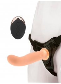 Женский вибрострапон со съемной насадкой и пультом ДУ - Erokay - купить с доставкой в Новом Уренгое