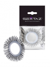 Круглое эрекционное кольцо с длинными «ресничками» - Sextaz - в Новом Уренгое купить с доставкой