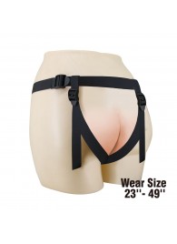 Черные трусики харнесс с платформой Caludio I - Baile - купить с доставкой в Новом Уренгое