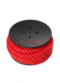 Красная веревка для шибари на катушке - 5 м. - Pecado - купить с доставкой в Новом Уренгое