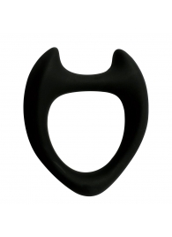 Черное эрекционное кольцо с рожками Wooomy Toro M - Adrien Lastic - в Новом Уренгое купить с доставкой