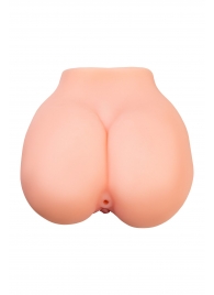 Реалистичный мастурбатор в форме попки с 2 любовными входами - No Name - в Новом Уренгое купить с доставкой