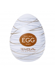 Мастурбатор-яйцо Tenga Egg Silky - Tenga - в Новом Уренгое купить с доставкой