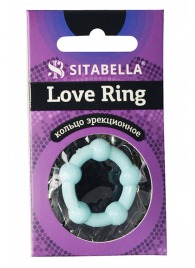 Цветное эрекционное кольцо Love Ring с бусинами - Sitabella - в Новом Уренгое купить с доставкой