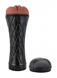 Коричневый мастурбатор-вагина Marly - Dream Toys - в Новом Уренгое купить с доставкой