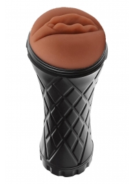 Коричневый мастурбатор-вагина Marly - Dream Toys - в Новом Уренгое купить с доставкой