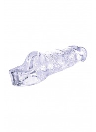 Прозрачная насадка-удлинитель Length Enhancer с подхватом - 16 см. - NMC - в Новом Уренгое купить с доставкой