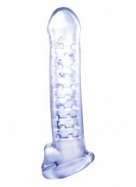 Прозрачная насадка-удлинитель Stretchy Touch - 18 см. - NMC - в Новом Уренгое купить с доставкой