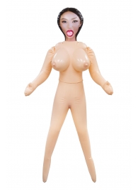 Телесная надувная секс-кукла с пышным бюстом - NMC - в Новом Уренгое купить с доставкой