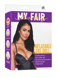 Телесная надувная секс-кукла с 3 любовными отверстиями - NMC - в Новом Уренгое купить с доставкой