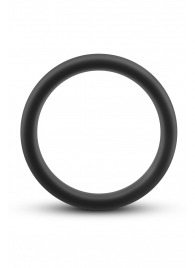 Черное эрекционное кольцо Silicone Go Pro Cock Ring - Blush Novelties - в Новом Уренгое купить с доставкой