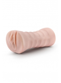 Телесный мастурбатор-вагина Ayumi с вибрацией - Blush Novelties - в Новом Уренгое купить с доставкой