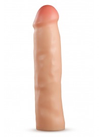 Телесная насадка-удлинитель Vindicate - 21,6 см. - Blush Novelties - в Новом Уренгое купить с доставкой