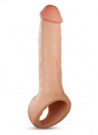 Телесная насадка-удлинитель Thrive 8.75 Inch Realistic Penis Extender Sleeve - 22,2 см. - Blush Novelties - в Новом Уренгое купить с доставкой
