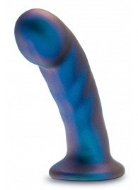 Синяя насадка-фаллоимитатор Rebellion 5.75 Inch Pegging Dildo - 14,6 см. - Blush Novelties - купить с доставкой в Новом Уренгое