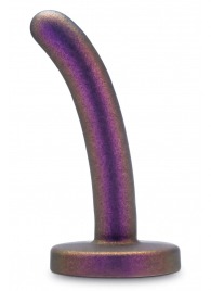 Фиолетовая насадка с гладкой поверхностью Surrender 4.75 Inch Beginner Pegging Dildo - 12 см. - Blush Novelties - купить с доставкой в Новом Уренгое