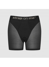 Трусики-шорты для фиксации насадок Strap-on-me Harness Lingerie Halo - size XS - Strap-on-me - купить с доставкой в Новом Уренгое