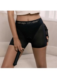 Трусики-шорты для фиксации насадок Strap-on-me Harness Lingerie Halo - size M - Strap-on-me - купить с доставкой в Новом Уренгое