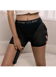 Трусики-шорты для фиксации насадок Strap-on-me Harness Lingerie Halo - size L - Strap-on-me - купить с доставкой в Новом Уренгое