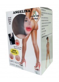 Надувная секс-кукла Angelina 3D - Boys of Toys - в Новом Уренгое купить с доставкой