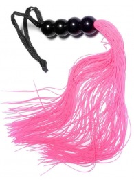 Розовая силиконовая плеть - 35,5 см. - Boys of Toys - купить с доставкой в Новом Уренгое