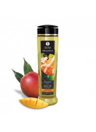 Массажное масло для тела Luscious Mango с ароматом манго - 240 мл. - Shunga - купить с доставкой в Новом Уренгое