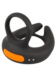 Черный вибростимулятор мошонки RC Scrotum Stimulator with Vibration - Orion - в Новом Уренгое купить с доставкой