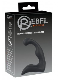 Черный перезаряжаемый стимулятор простаты с вибрацией - 14,6 см. - Orion - в Новом Уренгое купить с доставкой