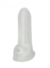 Белый фаллоудлинитель Striker - 13,5 см. - Lola Games - в Новом Уренгое купить с доставкой