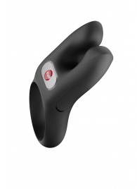 Черное эрекционное виброкольцо Nos - Fun Factory - в Новом Уренгое купить с доставкой