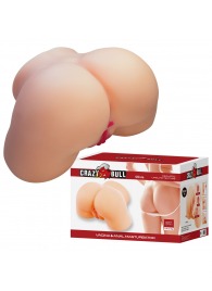 Телесный мастурбатор с 2 любовными отверстиями Olivia - Baile - в Новом Уренгое купить с доставкой