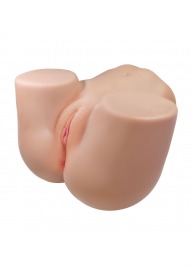 Телесный мастурбатор Julia с 2 любовными тоннелями - Baile - в Новом Уренгое купить с доставкой