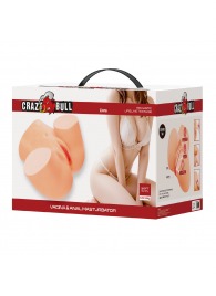 Телесный мастурбатор Liora с вибрацией - Baile - в Новом Уренгое купить с доставкой