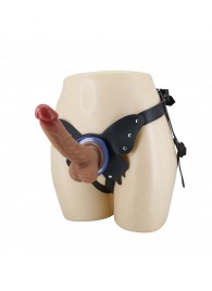 Поясной страпон Wells: трусики в форме бабочки и фаллоимитатор-насадка - Baile - купить с доставкой в Новом Уренгое