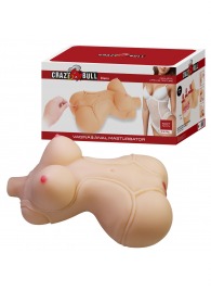 Телесный мастурбатор-торс Diana - Baile - в Новом Уренгое купить с доставкой