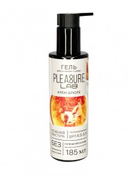 Съедобный лубрикант на водной основе Pleasure Lab с ароматом крем-брюле - 185 мл. - Pleasure Lab - купить с доставкой в Новом Уренгое