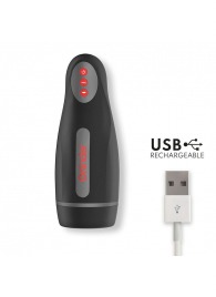 Черный автоматический мастурбатор с управлением через приложение - Oninder - в Новом Уренгое купить с доставкой