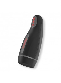 Черный автоматический мастурбатор с управлением через приложение - Oninder - в Новом Уренгое купить с доставкой