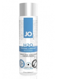 Охлаждающий лубрикант на водной основе JO Personal Lubricant H2O COOLING - 120 мл. - System JO - купить с доставкой в Новом Уренгое