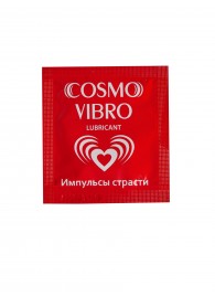 Пробник женского стимулирующего лубриканта на силиконовой основе Cosmo Vibro - 3 гр. - Биоритм - купить с доставкой в Новом Уренгое