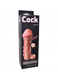 Фаллоудлинитель с кольцом COCK size M - 15 см. - LOVETOY (А-Полимер) - в Новом Уренгое купить с доставкой