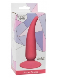 Розовая анальная пробка P-spot Teazer Pink - 12,2 см. - Lola Games - в Новом Уренгое купить с доставкой