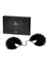 Перьевые наручники Za Za Zu Feather Handcuffs Bijoux - Bijoux Indiscrets - купить с доставкой в Новом Уренгое